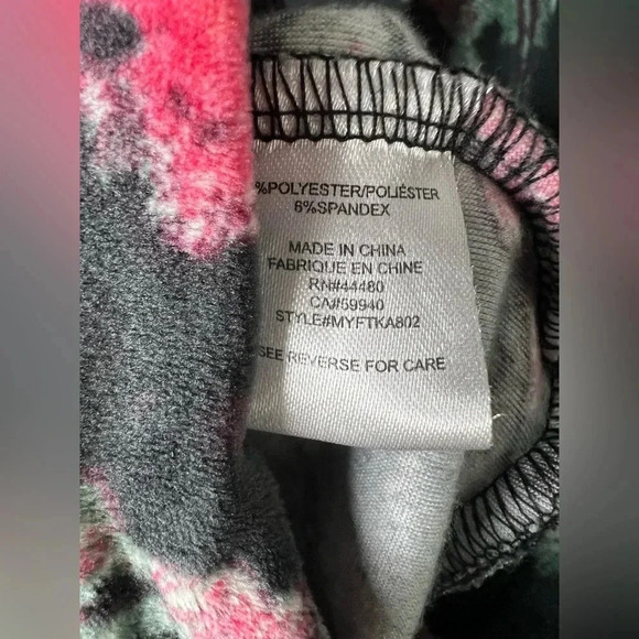 Junior's Drop Shoulder Velour Pullover sweater size XLarge - Picture 6 of 6